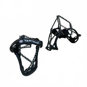 Black Yaktrax Walk Red Wing Shoes Traction Cleats Black Spikeless Ultralight